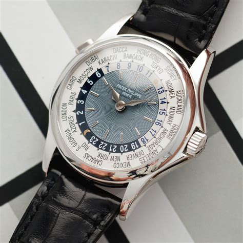 patek philippe world time prix|Patek Philippe platinum world time.